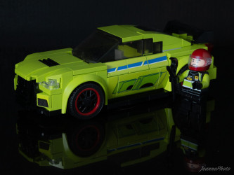 voiture de course bricks